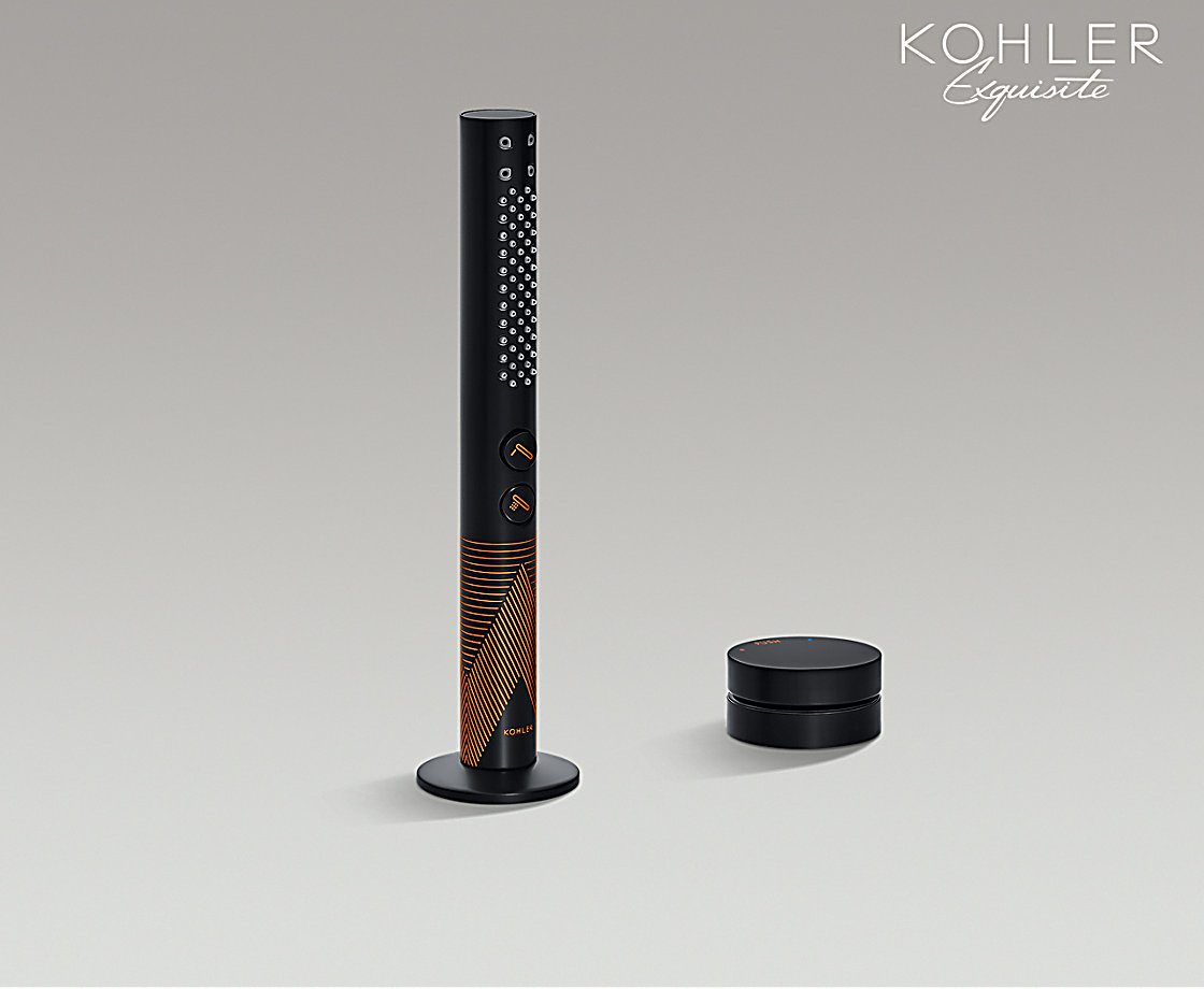 艺廷臻彩绘印手持花洒带控制开关