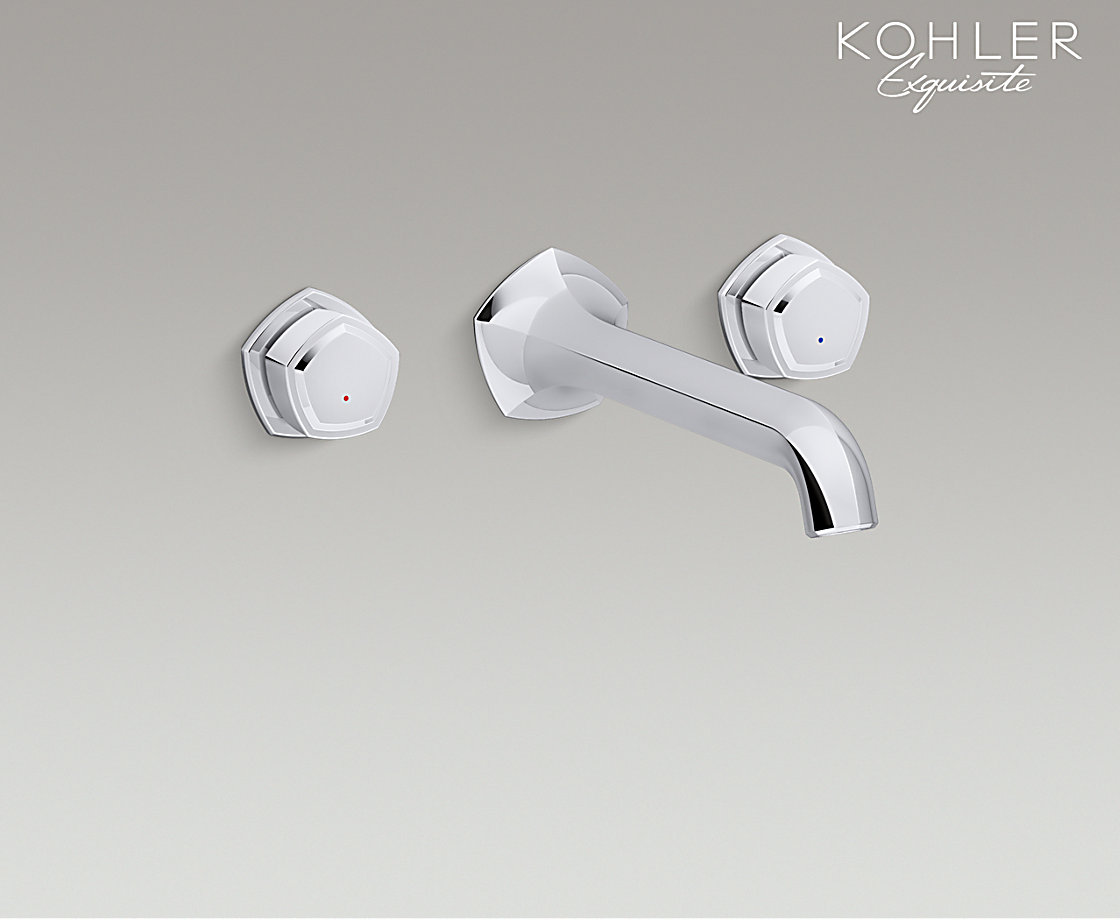 凯诗双把墙出水脸盆龙头_不含阀芯(柱型把手)