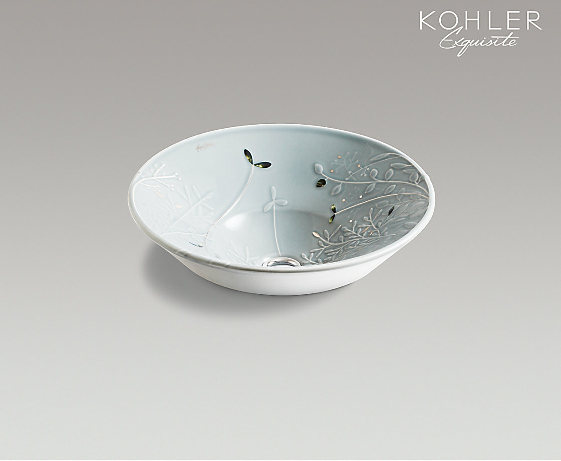 GILDED MEADOW ™ 蝶舞系列碧翠凤蝶艺术碗盆