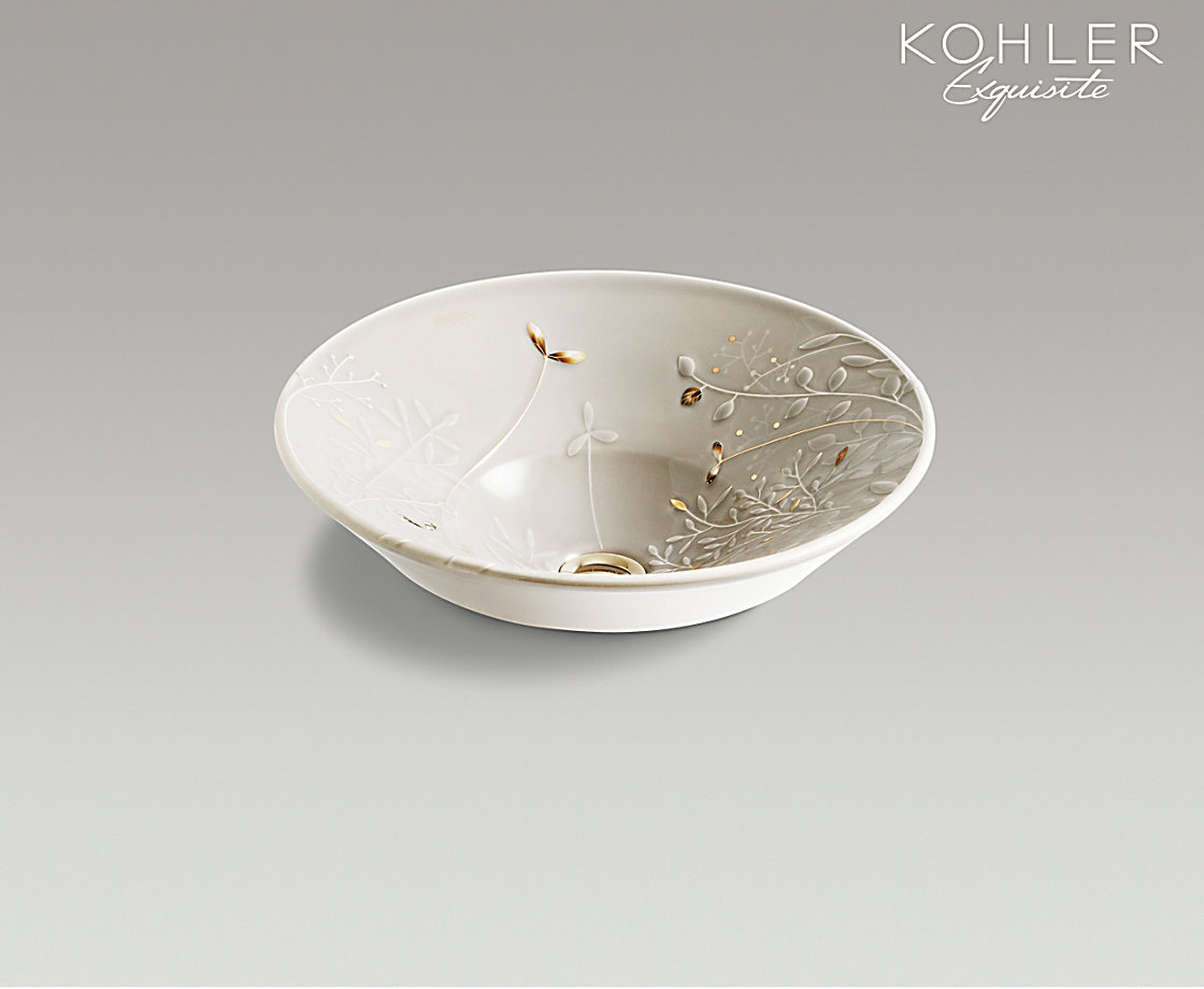 GILDED MEADOW ™ 蝶舞系列金裳凤蝶艺术碗盆