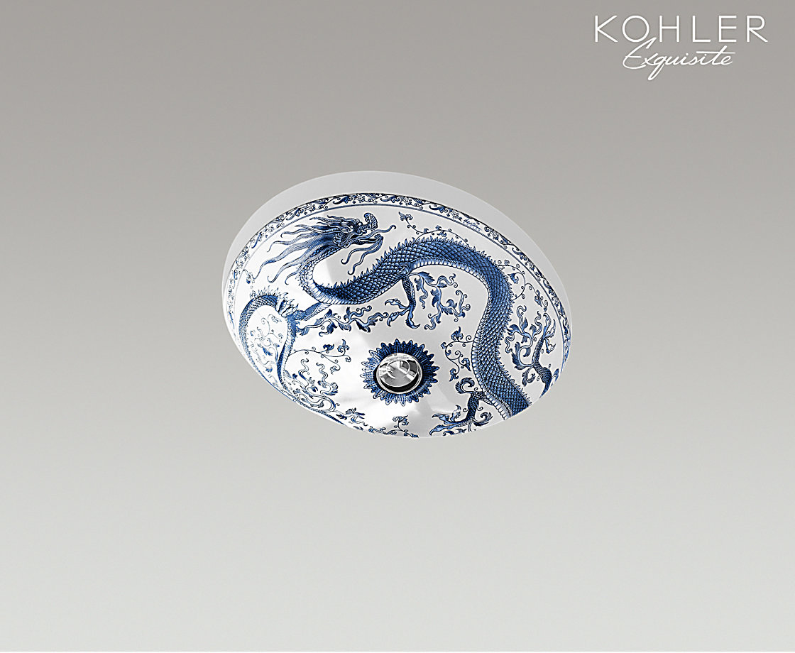 IMPERIAL BLUE™ 梵思台下台盆