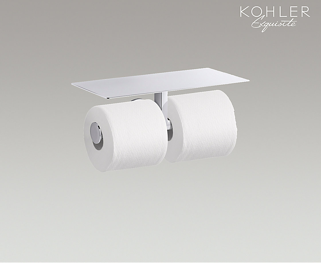 艺廷 双层带盖卫生纸架