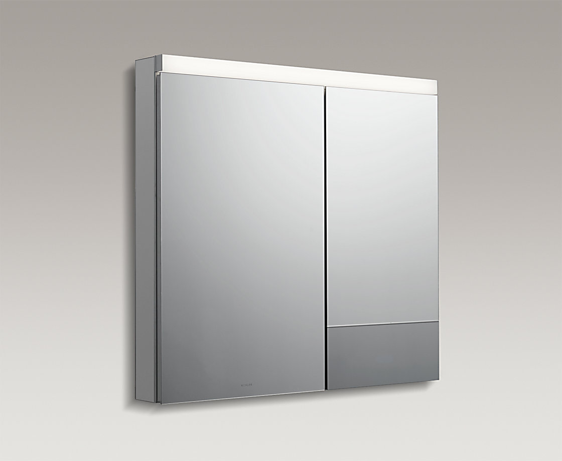 新维乐智讯 镜柜(900mm,横灯,银)