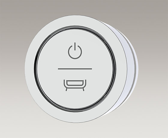 智雨智控缸边式浴缸龙头操作面板