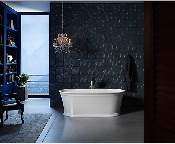 梅玛灵雅石浴缸（含排水）