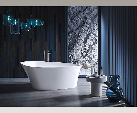 维亚灵雅石浴缸（含排水）