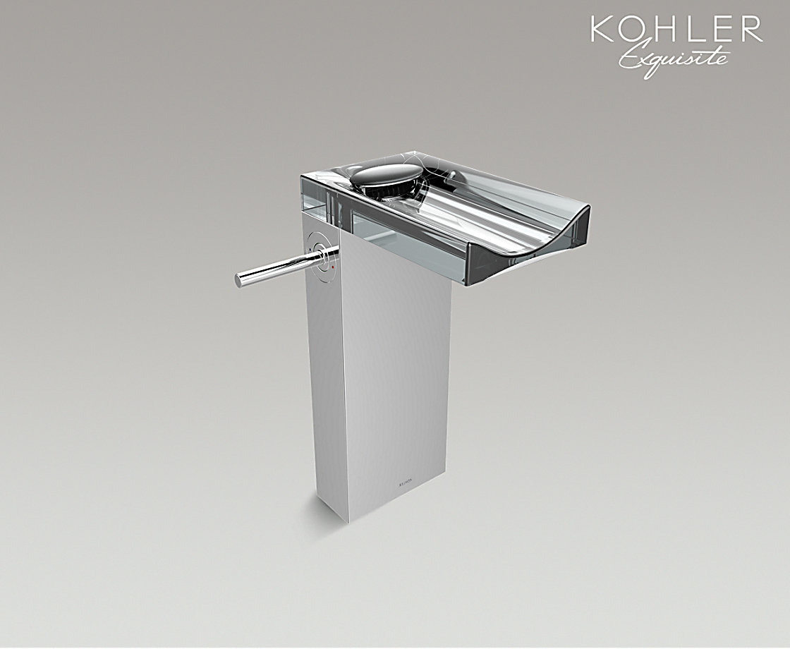 BEITOU® 曼达琉光晶韵单把碗盆龙头（黛石青）