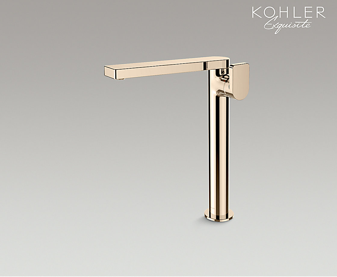 柏诗单把碗盆龙头（高出水口）侧把手