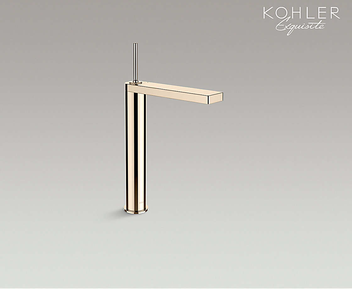 柏诗单把碗盆龙头（高出水口）