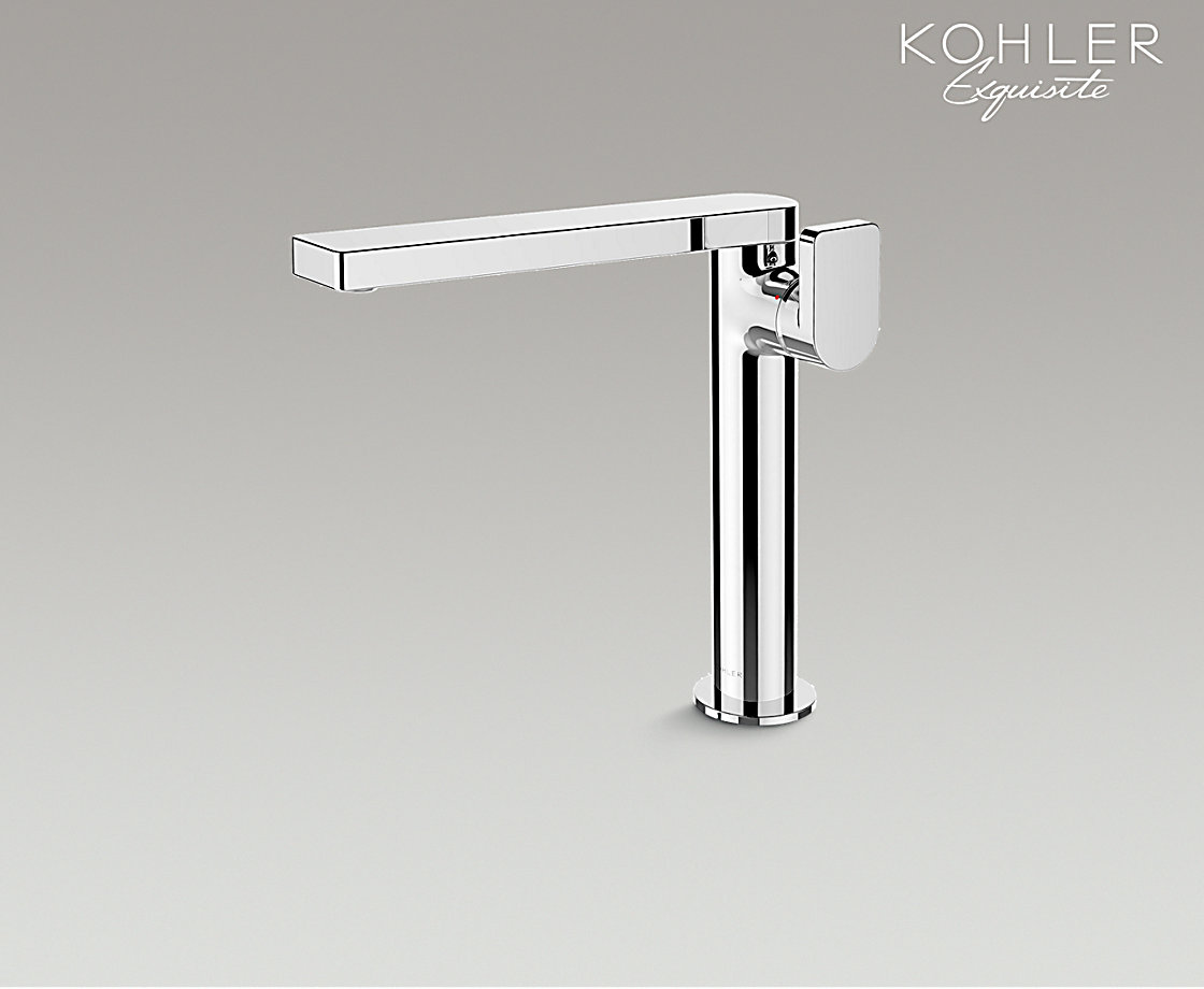 柏诗单把碗盆龙头侧把手