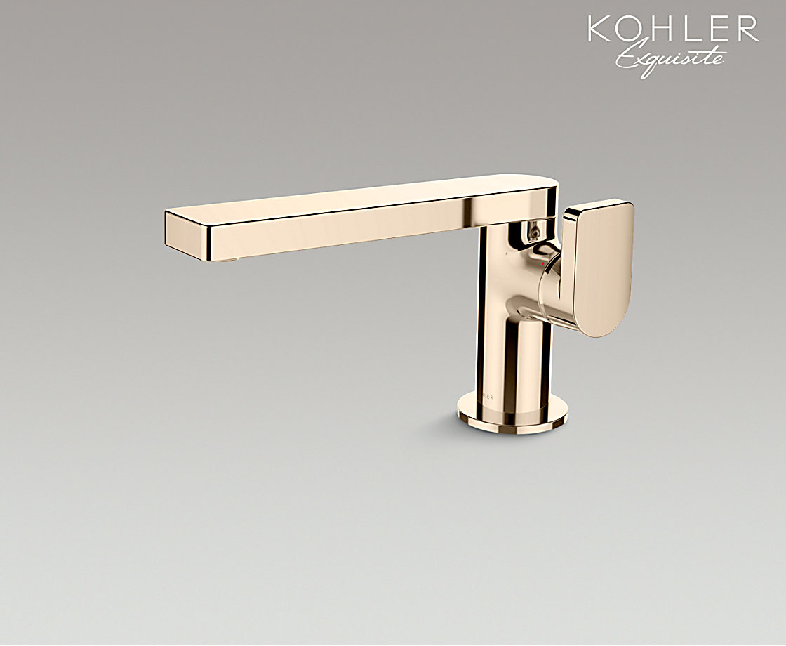 柏诗单把脸盆龙头侧把手