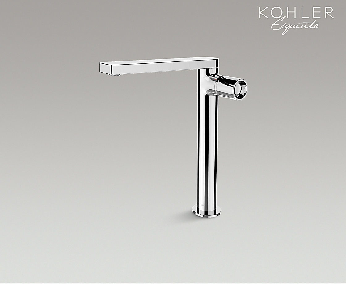 柏诗单把碗盆龙头（高出水口）侧把手