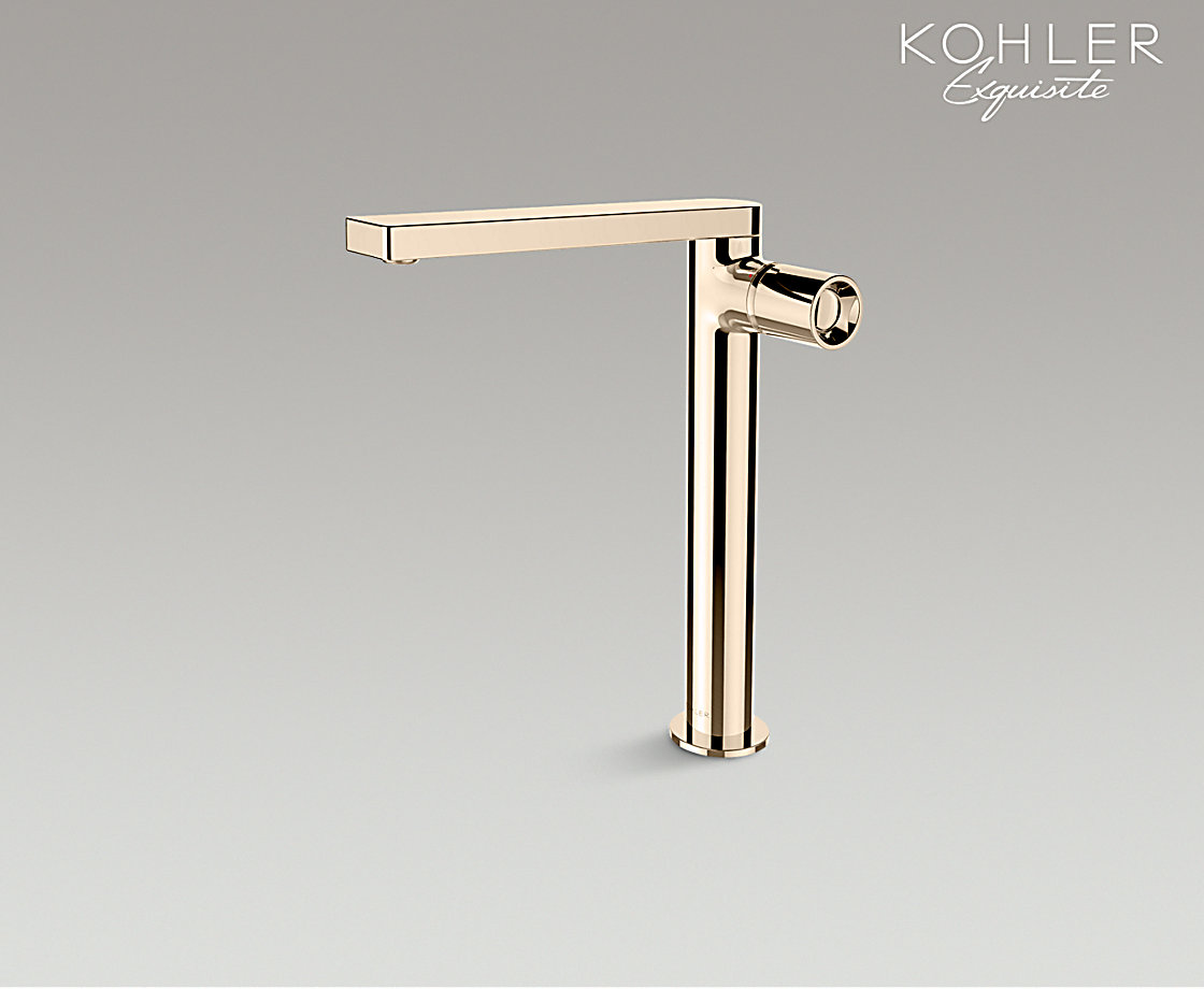 柏诗单把碗盆龙头（高出水口）侧把手