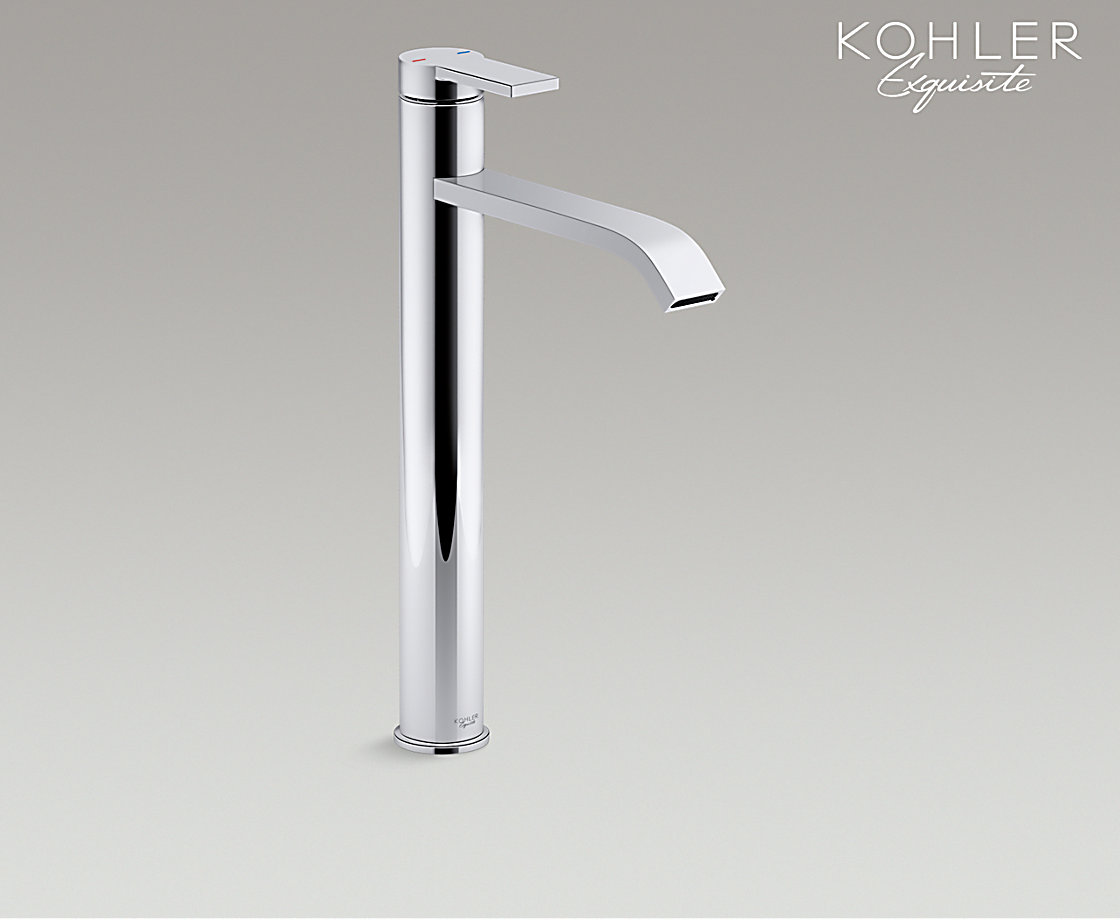 艺廷单把碗盆龙头(高出水口) _杆型把手