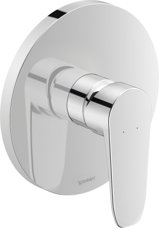 B.1 单把淋浴器龙头 入墙式安装